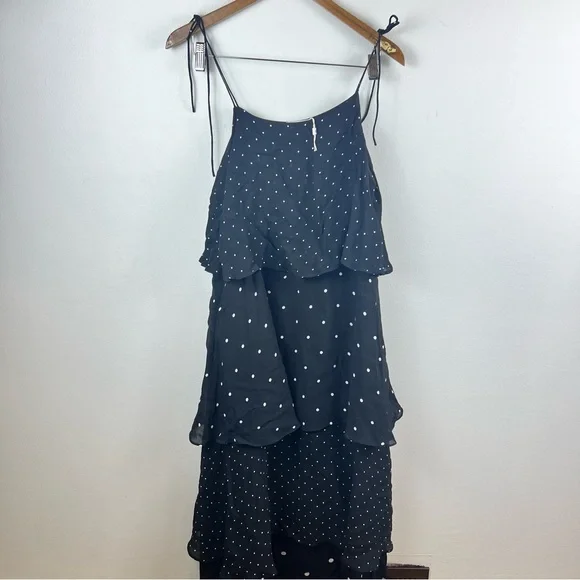 Anine Bing Daisy Tiered Polka-dot Maxi Dress - Picture 5 of 7